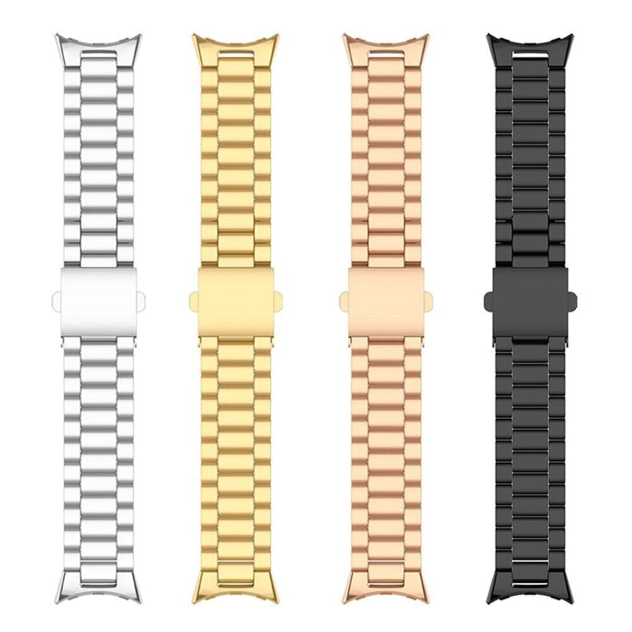 Stainless Steel No Gaps Classic Buckle Strap For Google