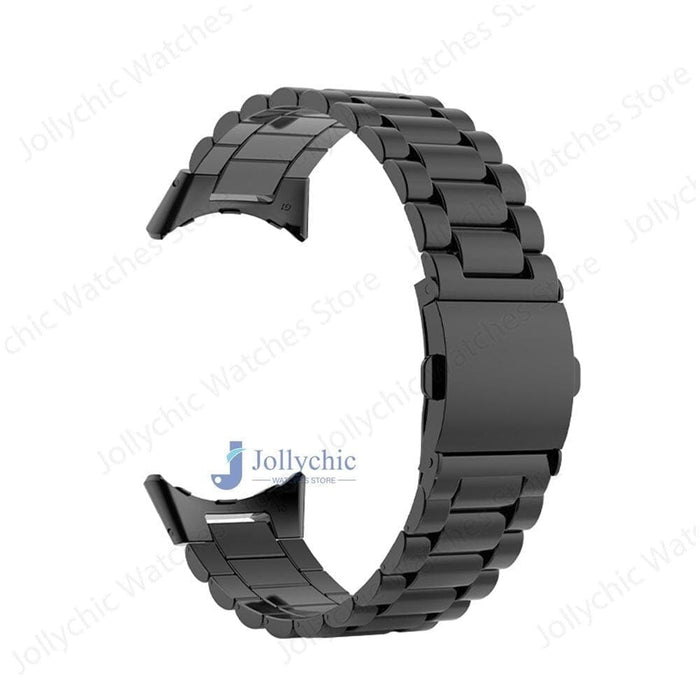 Stainless Steel No Gaps Classic Buckle Strap For Google