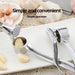 Stainless Steel Garlic Masher Kitchen Vegetable Cooking