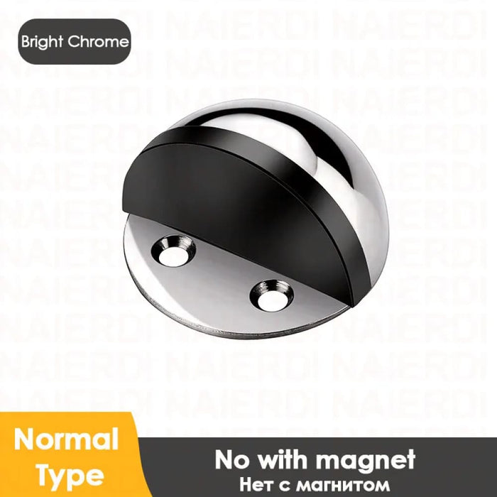 Stainless Steel Magnetic Door Stopper Wall Mounted