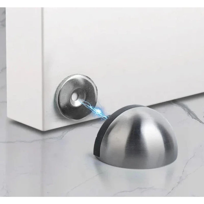 Stainless Steel Magnetic Door Stopper Wall Mounted