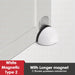 Stainless Steel Magnetic Door Stopper Wall Mounted