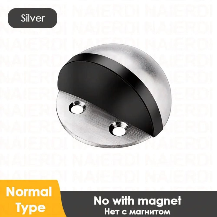 Stainless Steel Magnetic Door Stopper Wall Mounted