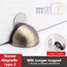 Stainless Steel Magnetic Door Stopper Wall Mounted