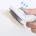 Stainless Steel Pet Hair Removal Comb Automatic Grooming