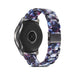 Stainless Steel Resin Watch Strap For Samsung Galaxy