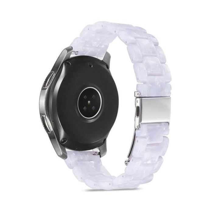 Stainless Steel Resin Watch Strap For Samsung Galaxy