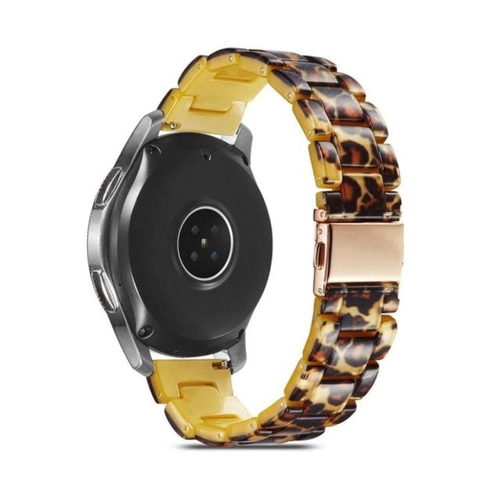 Stainless Steel Resin Watch Strap For Samsung Galaxy