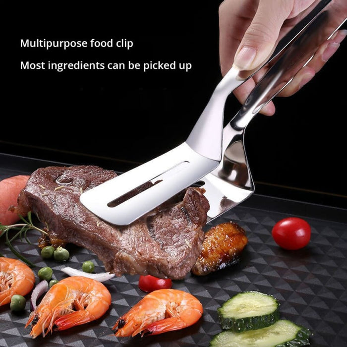 Stainless Steel Steak Clip Pancake Fried Fish Roast Meat