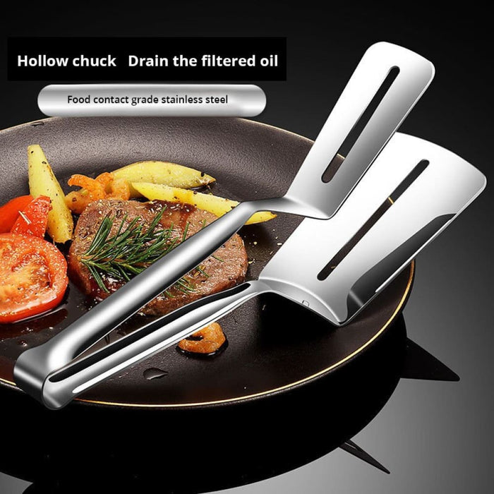 Stainless Steel Steak Clip Pancake Fried Fish Roast Meat