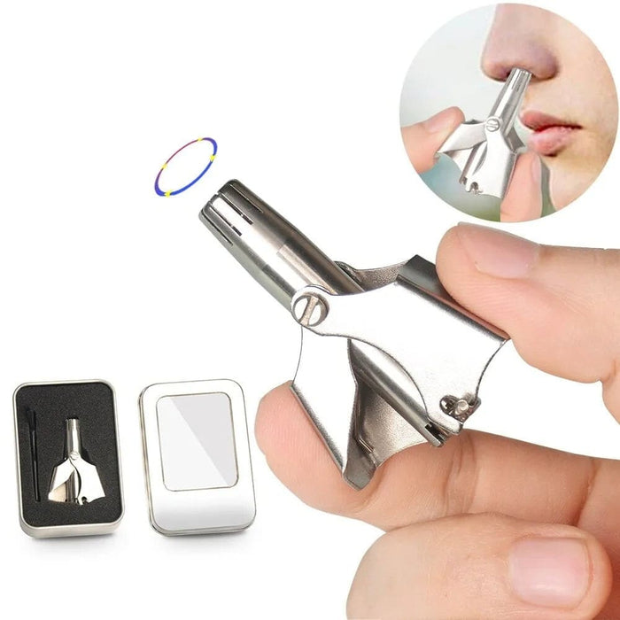 Stainless Steel Washable Nose Ear Hair Trimmer