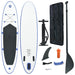 Stand Up Paddle Board Set Sup Surfboard Inflatable Blue