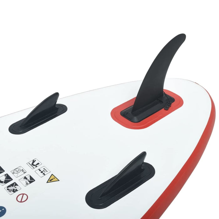 Stand Up Paddle Board Set Sup Surfboard Inflatable Red