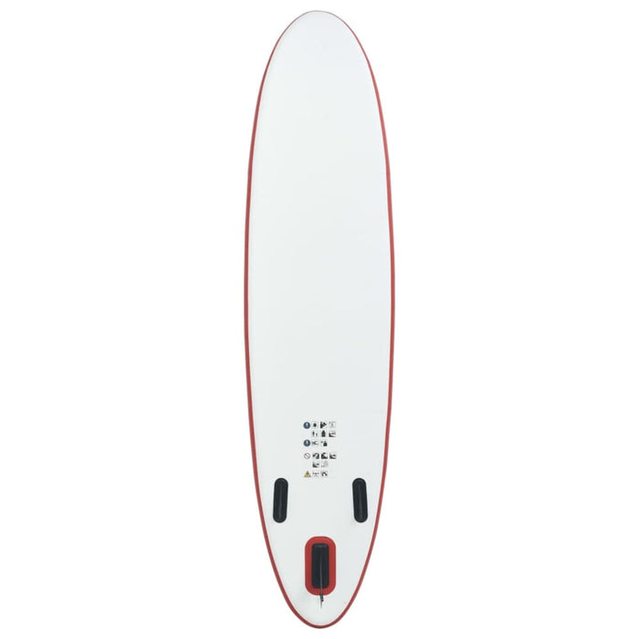 Stand Up Paddle Board Set Sup Surfboard Inflatable Red