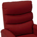 Stand Up Recliner Wine Red Faux Leather Gl9151