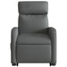 Stand Up Massage Recliner Chair Dark Grey Fabric Txblnib