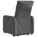 Stand Up Massage Recliner Chair Dark Grey Fabric Txblnib