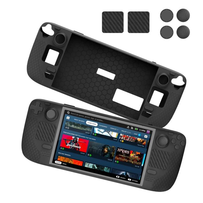 For Steam Deck 7pcs/set Host Silicone Case With Joystick