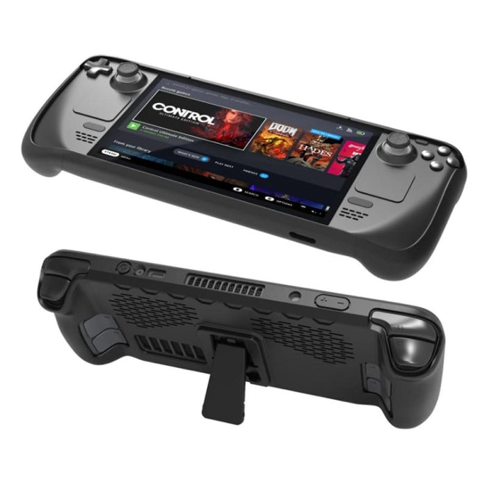 For Steam Deck Handheld Tpu Case + Touchpad Button Sticker