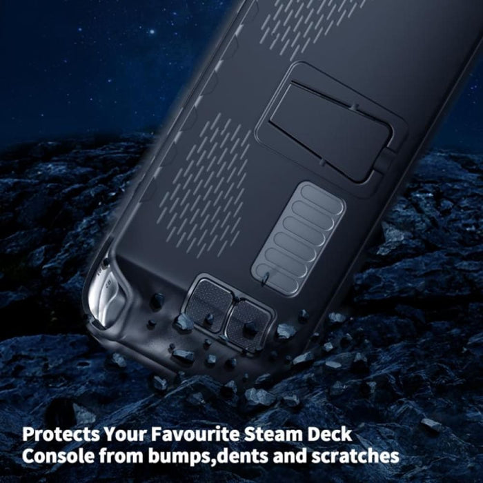 For Steam Deck Handheld Tpu Case + Touchpad Button Sticker