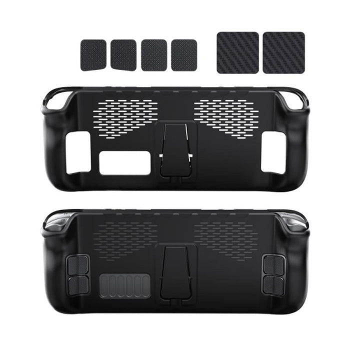 For Steam Deck Handheld Tpu Case + Touchpad Button Sticker