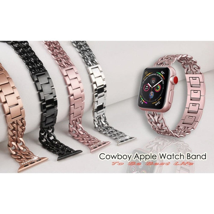 Steel Band Strap For Apple Watch