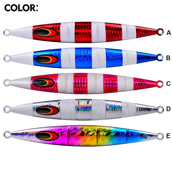 Steelhead Deep Sea Fishing Lure Rapid Sinking 100g Colour e