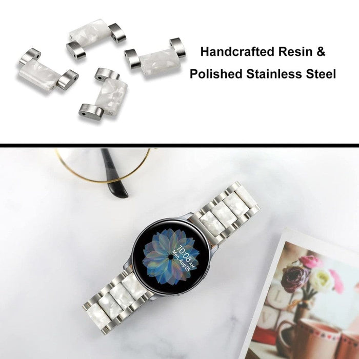 Steel + resin Strap Band For Samsung Galaxy Huawei Watch