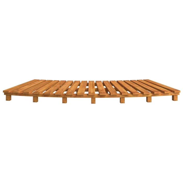 Spa Steps 2 Pcs Solid Wood Acacia Tlxxlo