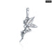 Sterling Silver 925 Crystal Snowflake Beads For Women