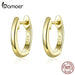 Sterling Silver 925 Hoop Earrings For Women