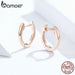 Sterling Silver 925 Hoop Earrings For Women