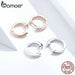 Sterling Silver 925 Hoop Earrings For Women