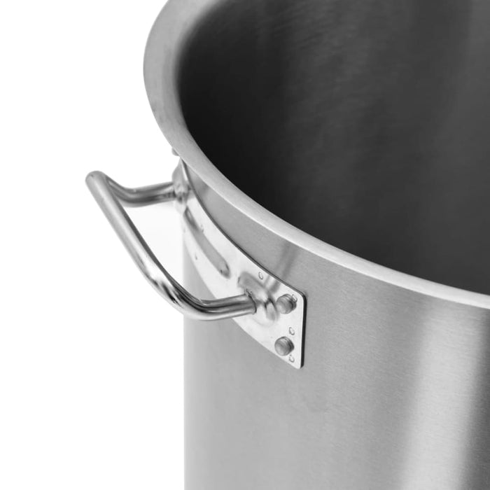 Stock Pot 58 l 50x30 Cm Stainless Steel Pooao