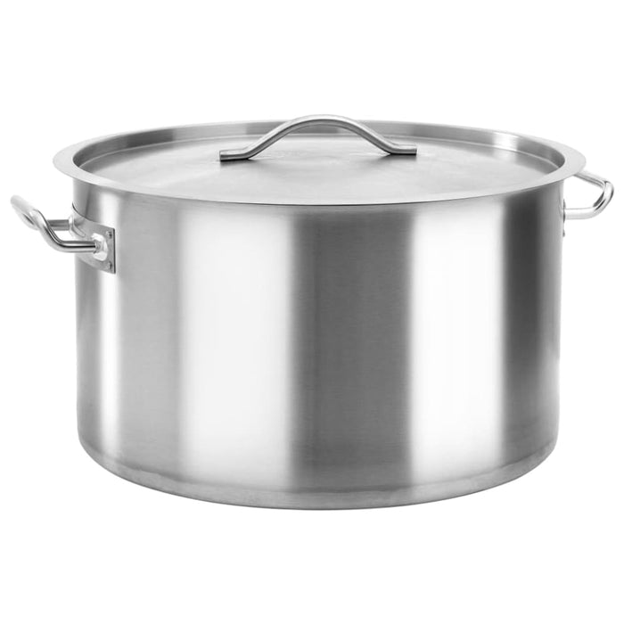 Stock Pot 58 l 50x30 Cm Stainless Steel Pooao