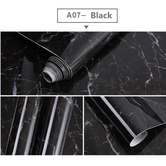 Nz Local Stock-waterproof Oil-proof Marble Wallpaper