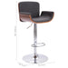 Bar Stool Grey Fabric Xnitik