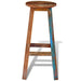 Bar Stool Solid Reclaimed Wood Gl75416