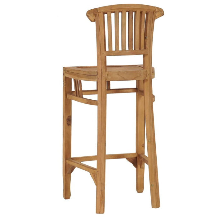 Bar Stool Solid Teak Wood Gl6339