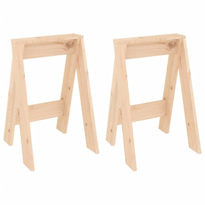 Stools 2 Pcs 40x40x60 Cm Solid Wood Pine Nxtlla