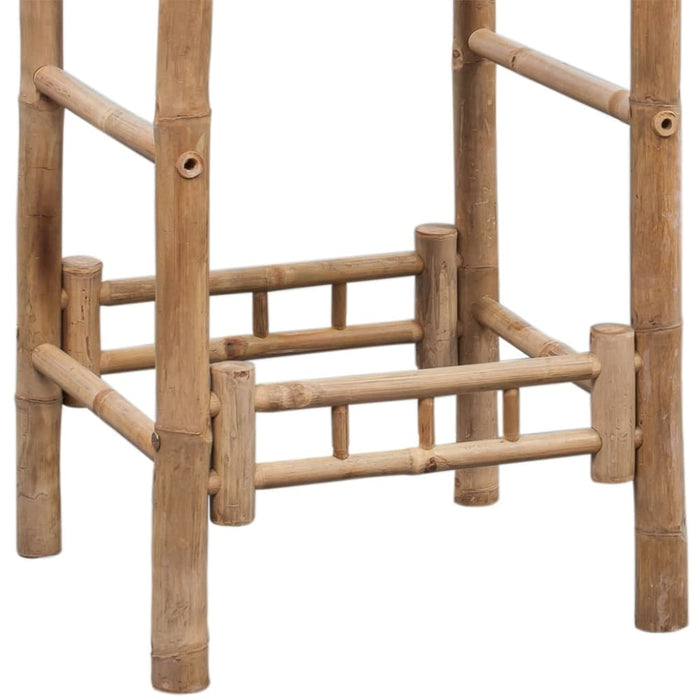 Bar Stools 2 Pcs Bamboo Xaxaka