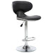 Bar Stools 2 Pcs Black Faux Leather Txtlaa