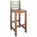 Bar Stools 2 Pcs Solid Reclaimed Wood Gl7375