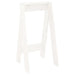 Stools 2 Pcs White 40x40x75 Cm Solid Wood Pine Nxtlib