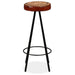 Bar Stools 4 Pcs Real Leather Xapaan