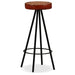 Bar Stools 4 Pcs Real Leather Xapaan