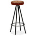 Bar Stools 4 Pcs Real Leather Xapaan