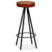 Bar Stools 4 Pcs Real Leather Xapaan