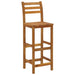 Bar Stools 4 Pcs Solid Acacia Wood Gl69516