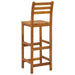 Bar Stools 4 Pcs Solid Acacia Wood Gl69516